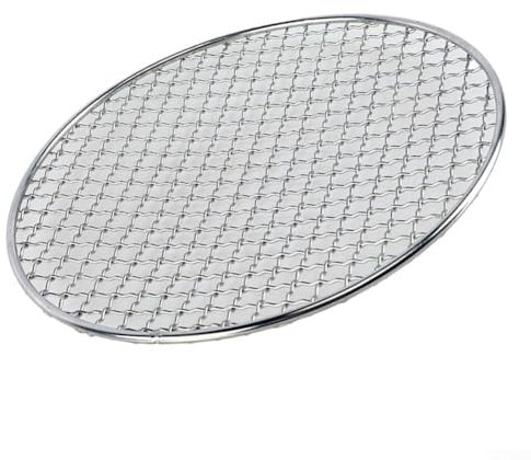 URPIZY Runder Bräter, 15–35 cm, rundes Kühlrost, Edelstahl, rundes Gitter, Grillnetz, Backblech, Grillgitter, Grillrost (25 cm), 70WX84DQ2B5YHO35F5Z62N0K4