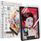 BELLEMOND Protector de pantalla de papel original fabricado en Japón para iPad Pro de 11 pulgadas (4ª/3ª/2ª/1ª generación, 2022/21/20/18) | Película PET de superficie mate para escribir, dibujar y