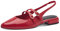 MARCO TOZZI Damen Slingpumps Spitz Elegant, Rot (Red patent), 41 EU
