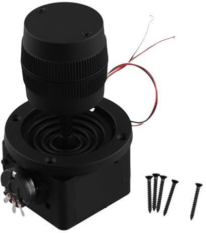 Koanhinn 3-Achsen-Joystick-Potentiometer -D300B-R2 5K 3D- Yuntai Control Ball Machine Tastaturmonitor Joystick Schwarz