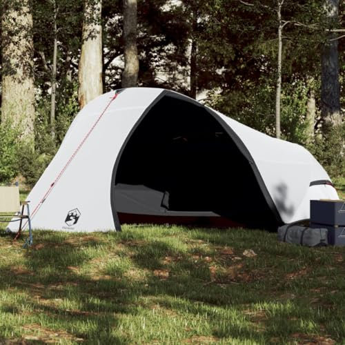 Xichuzi Kuppel-Campingzelt 4 Personen Weiß Dunkel Wasserdicht, Caming Zelt, Camping Tents, Camping-Zelt - 94730