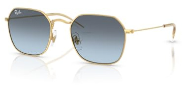 Ray-Ban Rj9594s Jim Square Sonnenbrille, Gold/Blau, Farbverlauf, Grau, 49 mm