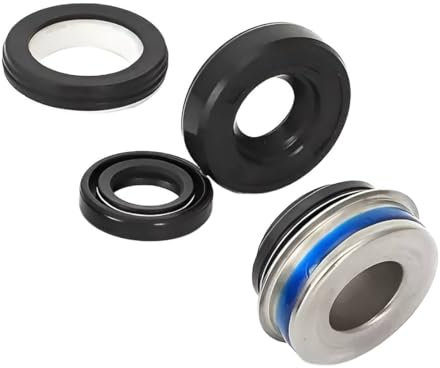 ciciTree Wasserpumpen-Gleitringdichtung und Öldurchführungsdichtung kompatibel mit Yamaha FZ1 FZ6 YZF- R6/R1 YZF750R VT600 VT750
