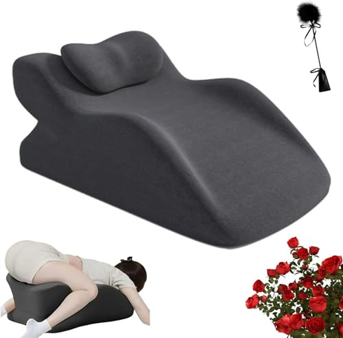Liebora Kissen, Liebora Kissen 27 Für Intimität & Komfort Ohne Schmerzen, Ergonomischer Multifunktionale Kissens Cuscino, Liborah Kissens Für Die Paare Interaktion (Schwarz A)