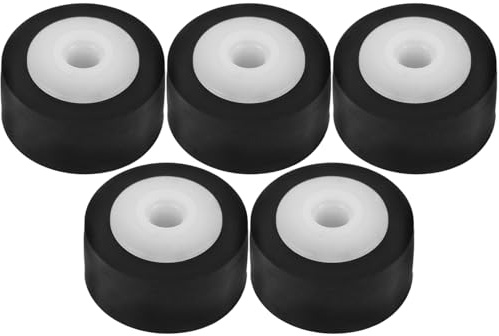 Toddmomy 5 Stück Teiliges Kunststoff Andruckrolle für Kassettenrekorder Premium qualität Hohe Verschleißfestigkeit Geeignet für Tape Decks und Audio Recorder Langlebig und Präzise