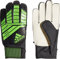 adidas Predator Junior Soccer Goalie Gloves (Black/Green, 5)