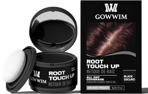 Hairline Powder, Hair Root Dye, Instantly Hair Color Shadow Cover Gray Hair Root, Hair Touch-Up, Thin Hair Powder 4g