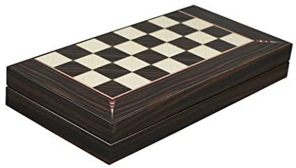 Travel Backgammon Set Wooden Board Game With Pieces Walnut 20 Inch