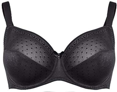 Ulla Lingerie féminine BH Meghan Cup D - L mit Bügel 3123 schwarz 100H