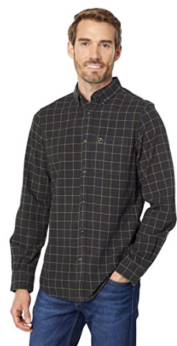 Fjallraven Fjallraven Fjällräven Herren Övik Flannel M Shirt, Dark Grey, L EU