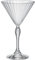 Bormioli 93148 Rocco America'20 Lot de 6 verres à martini, verre, 25 cl