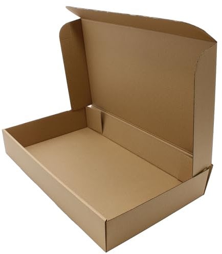 10x SelfHold Laptop Boxes for Shipping, Postage, Packing - Size 50cm x 30cm x 8cm - Easy Assembly and No Tape Needed