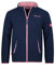 Trollkids Girls Oppdal Jacket XT 128, Navy/Mauve