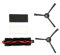 mumisuto Kit di Parti di Ricambio per Robot Aspirapolvere, Kit di Accessori di Ricambio Include 1 Spazzola a Rullo, 2 Spazzola Laterale, 2 Filtri, per Spazzatrice Lefant M200/M201/M520M/M571/T700