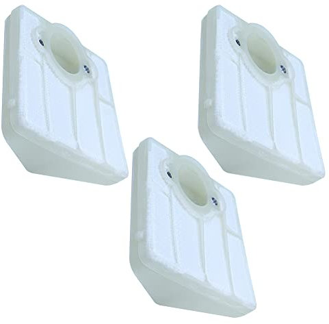 Gubeter 3 Pezzi Kit Filtro Aria, per Husqvarna 288 281 61 66 266 181 Parte Motosega, 501807105