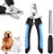 LauCentral Coupe Ongles Chien pour Coupe Griffes Chien Et Coupe Ongle Cha-Coupe Ongle pour Chien ou Chat avec Cran de Sécurité