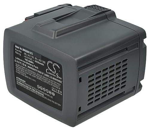 vhbw Akku kompatibel mit Gardena Power Jet 40-Li Rasenmäher Akku-Gartengerät(4000mAh, 40V, Li-Ion)