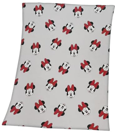 HTI living Decke 75 x 100 cm Minnie Maus Kuscheldecke Kinder