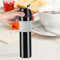 Mini Cafetière à Expresso Portable de 350 Ml, Cafetière de Voyage, Machine à café à Pression Portative, Cafetière Manuelle Compacte pour la Maison, le Bureau, les Voyages en (Noir)