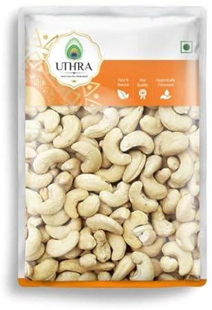 Uthra Jumbo Cashew Nuts - 700g | Whole Cashews | Large Size, Superior Taste | Nutrient-Rich Snacking