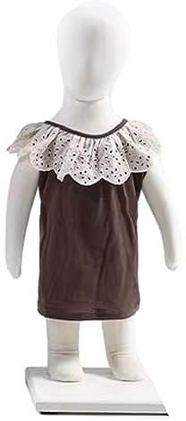 Schaufensterpuppe Unisex-Kind Schaufensterpuppe Ganzkörper, Weiche Baumwolle Leichter Schaufensterpuppen-Torso, Schneiderpuppe Für Bekleidungsgeschäft/Schneiderei/Schaufensterladen