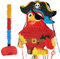 WERNNSAI Piraten Pinata – Piraten Kindergeburtstag Deko Junge Piñata mit Augenbinde Schläger Abenteuerparty Piñata Spiel Geburtstagsparty Dekoration
