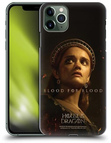 Head Case Designs Offizielle House of The Dragon: Television Series Alicent Staffel 2 Schlüsselkunst Harte Rueckseiten Handyhülle Hülle Huelle kompatibel mit Apple iPhone 11 Pro Max