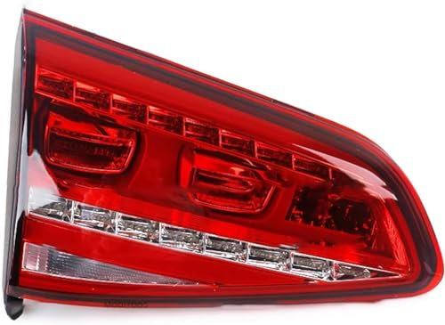 RUIHAHA Auto Rückleuchten für VW Golf 7 2013-2017 Rücklicht Montage Heckleuchte Rückleuchte Hintere Bremsleuchte Hinten Stop Indicator Light Ersatz Einbauteile,Inner Left