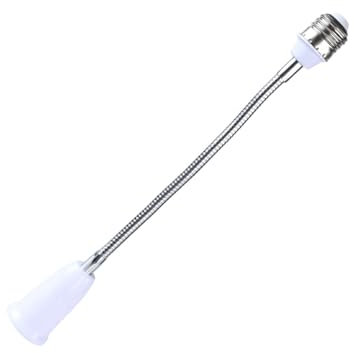 TERNCOEW Rallonge de douille d'ampoule E27 vers E27 avec adaptateur de lumière réglable pour améliorer l'éclairage