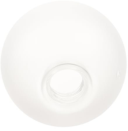 Operitacx Ersatz Glas Lampenschirm Kugelglas Für Pendelleuchten Mattiertes Design ø Leicht Einfache Montage Für Wohnzimmer Flur Schlafzimmer Und Hotels
