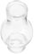 INOOMP Abat Jour Verre Transparent pour Lampe à Kérosène Vintage Accessoire de Remplacement Décoratif Compatible Lampes à Huile Cheminées Facile à Installer Design Élégant