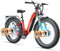 FREESKY Ranger Bicicletta Elettrica Doppio Motore, 48V 23Ah Batteria Rimovibile, Autonomia 130KM, Pneumatici Fat 26×4.0 Bici Elettrica, VTT Elettrico Adulti, 7 Velocità, Display LCD, 25KM/H 250W
