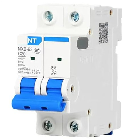 MCB NXB-63 Leitungsschutzschalter C-Kurve AC 230/400 V DIN-Schienenmontage Haushalt 1P 2P 3P 4P 1A-63A(1,16A)