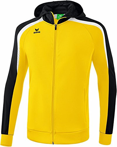 Erima Liga 2.0 Kapuzenjacke gelbschwarz, M Herren
