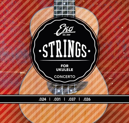 EKO - CORDE UKULELE CONCERTO MEDIUM SET/4