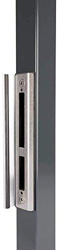 LOCINOX Anschlag SHKM für das Hybridschloss H-METAL, Toranschlag, Schlossanschlag (ALUM)