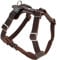 HUNTER AALBORG Hundegeschirr, Leder, S-M/1, dunkelbraun