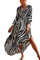 L-Peach Robe Longue d'été, pour Femme, en Coton, avec Dentelle, Motifs à Fleurs, Taille Unique, idéale pour la Plage et Les Bikinis, Multicolore 1, Taille Unique