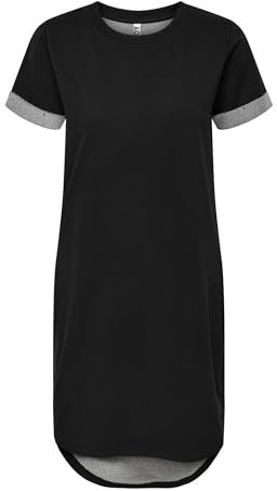 JDY Damen JDYIVY Life S/S Dress JRS NOOS Kleid, Black, XXL