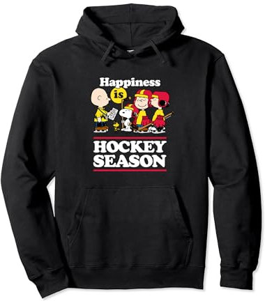Peanuts - Glück ist Eishockey-Saison Pullover Hoodie