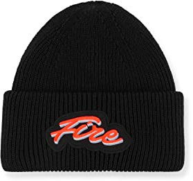 Bogner Fire + Ice Ladies Maida Schwarz - Warme klassische Damen Strickmütze, Größe One Size - Farbe Black
