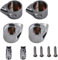 AI0001100R Compatible with Roca DAMA Giralda Senso Hall Soft Close Toilet Seat Hinge Metal End Caps Only