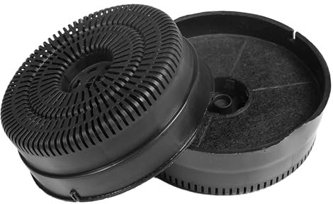 MSH KITCHEN SPARES, CFC0038000, Type 58, Carbon Filter for Cooker Hood, Activated Carbon Filter Replacement Kit, Compatible With AIRFORCE, ELICA, TURBOAIR, ELECTROLUX, WHIRLPOOL, Set of 2