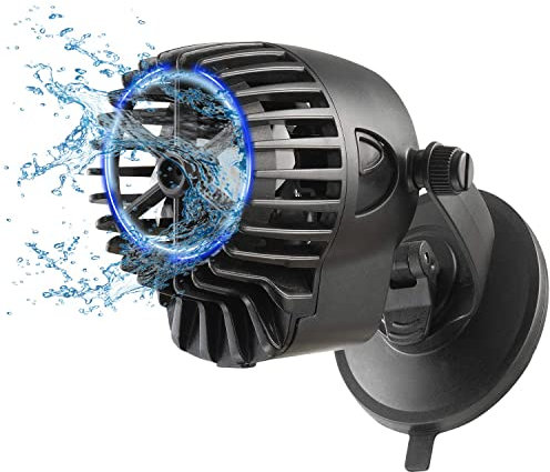 BPS - Pompa di flusso per acquario, 7500 l/h, Wave Maker, 10 W, QL-200 m, per acquari d'acqua dolce e salata, BPS-6094 x 1