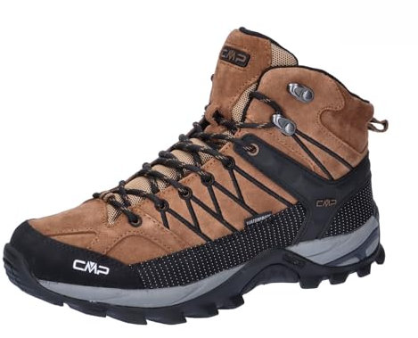 CMP Herren Rigel Mid Trekking Shoes Wp Walking Shoe, gebrannt, 41 EU