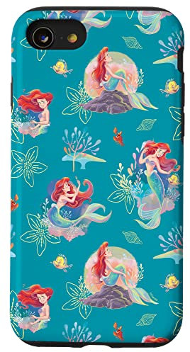 iPhone SE (2020) / 7 / 8 Disney Princess Ariel Flounder and Sebastian Under the Sea Case