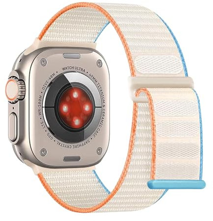 KOZRFEYA Cinturino Trail Loop Compatibile con Apple Watch Ultra 49mm/46mm/45mm/44mm/42mm/41mm/40mm/38mm, Cinturino Sport Loop Compatibile con iWatch Ultra 2/Series 10/9/8/7/6/5/4/3/2/1/SE