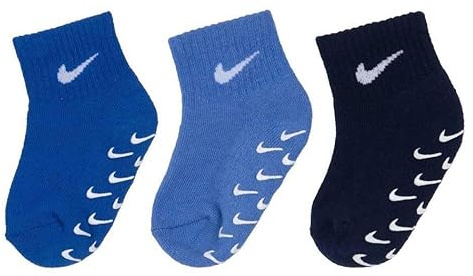 Nike Unisex Kinder 3pk Gripper Qtr Socken (1er Pack)