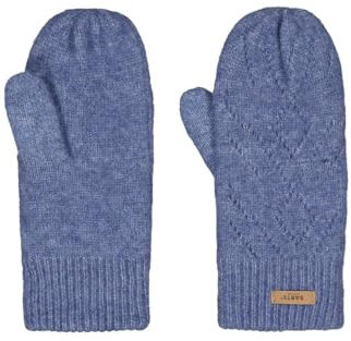 Barts Damen Strickfäustlinge Bridgey gefütterte Winter-Handschuhe 0259 Blue 04