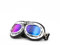 Cretassion Retro Ski Snowboard Brille Herren Damen, UV-Schutz Goggle, Motocross Brille Helmkompatible, Anti-Fog Skibrille, Sportbrille für Skifahren Motorrad Fahrrad Skaten
